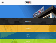 Tablet Screenshot of fizikon.com